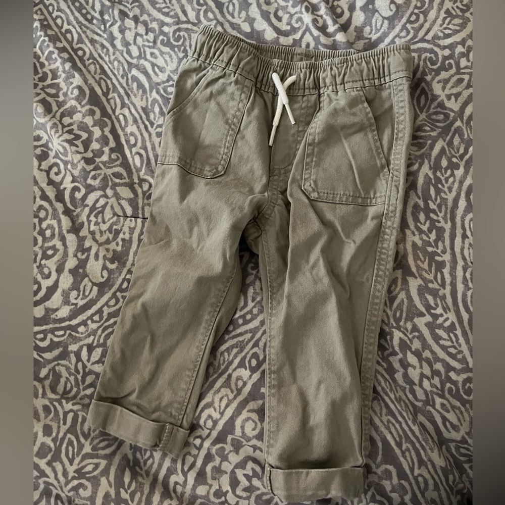 Toddler boy khaki